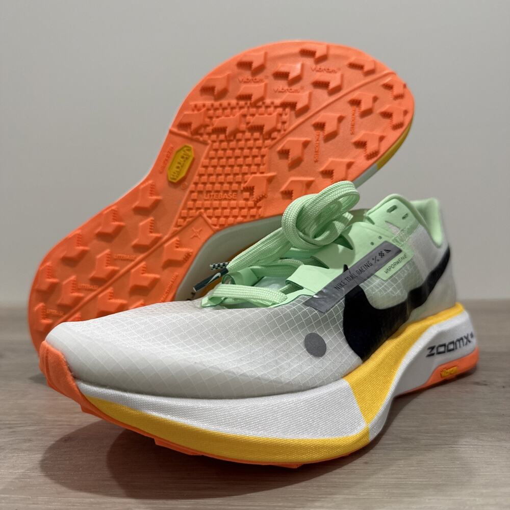 Nike ZoomX Ultrafly Trail Summit White Vapor Green DX1978-102 Men Sz 10.5 NEW